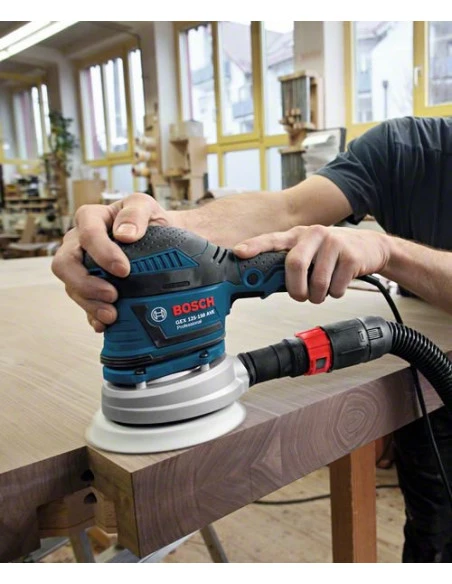 Ponceuse Excentrique GEX 125-150 AVE + Accessoires L-Boxx | 060137B103 - Bosch | IFD Outillage 5 Ponceuse Excentrique GEX 125-150 AVE + Accessoires L-Boxx | 060137B103 - Bosch | IFD Outillage – Image 3