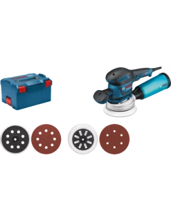 Ponceuse Excentrique GEX 125-150 AVE + Accessoires L-Boxx | 060137B103 - Bosch | IFD Outillage